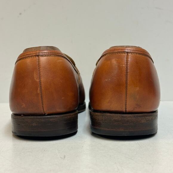 RESOLED Crockett & Jones x Brooks Brothers Penny Loafers Made in England 9.5 D main image 6